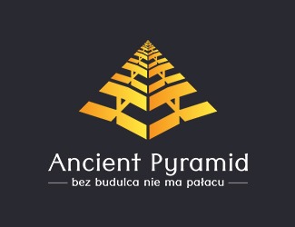 Projekt graficzny logo dla firmy online Ancient Pyramid